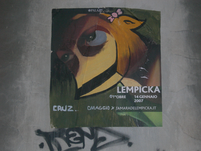 CRUZ: OMAGGIO X DE LEMPIKA